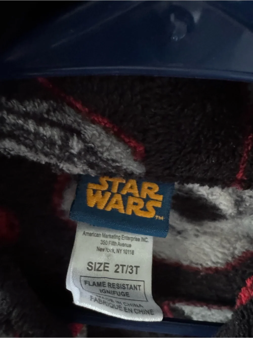Darth Vader Boys Fleece Robe